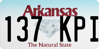 AR license plate 137KPI