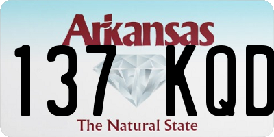 AR license plate 137KQD