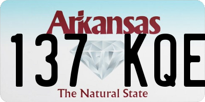 AR license plate 137KQE