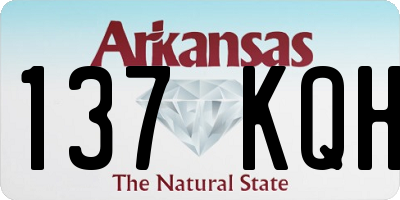 AR license plate 137KQH