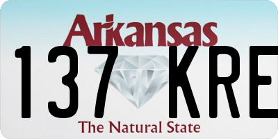 AR license plate 137KRE