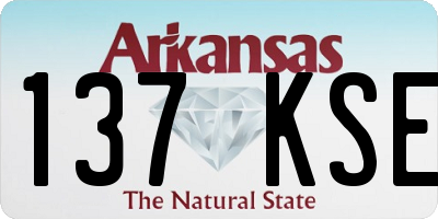 AR license plate 137KSE
