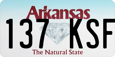 AR license plate 137KSF