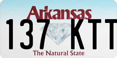 AR license plate 137KTT
