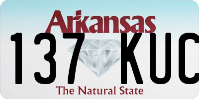 AR license plate 137KUC