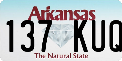 AR license plate 137KUQ