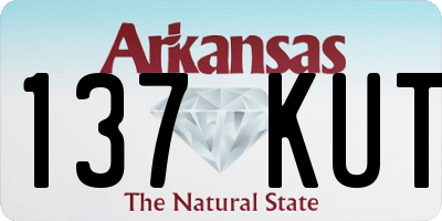 AR license plate 137KUT
