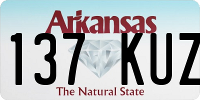 AR license plate 137KUZ