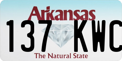 AR license plate 137KWC