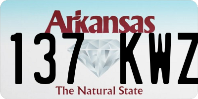 AR license plate 137KWZ