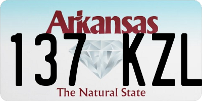 AR license plate 137KZL