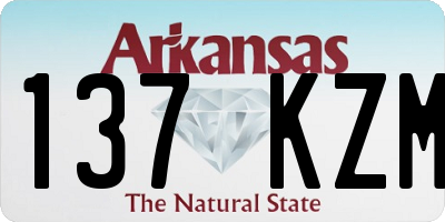 AR license plate 137KZM