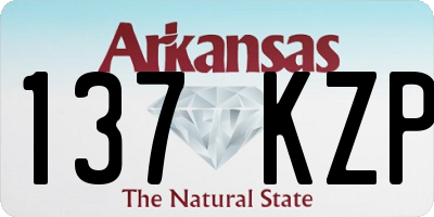 AR license plate 137KZP
