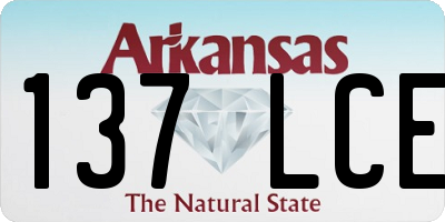 AR license plate 137LCE