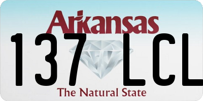 AR license plate 137LCL