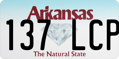 AR license plate 137LCP