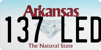 AR license plate 137LED