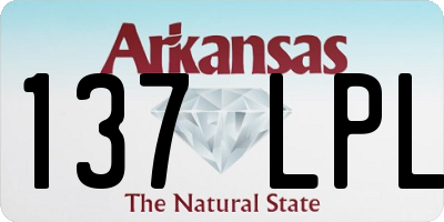 AR license plate 137LPL