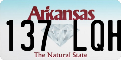 AR license plate 137LQH