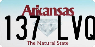 AR license plate 137LVQ