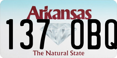 AR license plate 137OBQ
