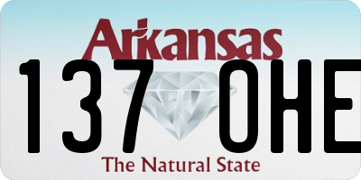 AR license plate 137OHE