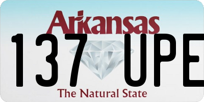 AR license plate 137UPE