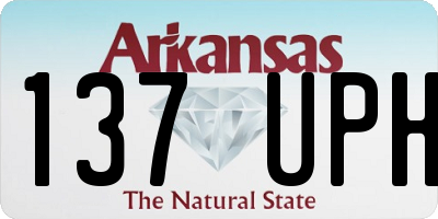AR license plate 137UPH