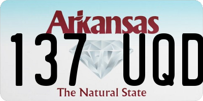 AR license plate 137UQD
