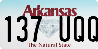AR license plate 137UQQ