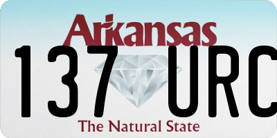 AR license plate 137URC