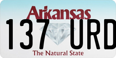 AR license plate 137URD