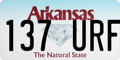 AR license plate 137URF