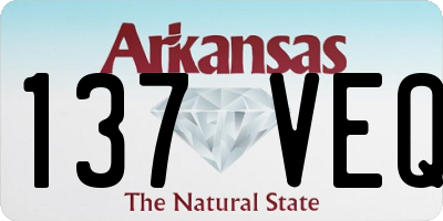 AR license plate 137VEQ