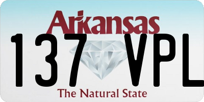 AR license plate 137VPL