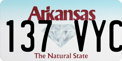 AR license plate 137VYC