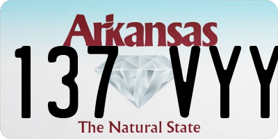 AR license plate 137VYY