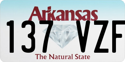 AR license plate 137VZF