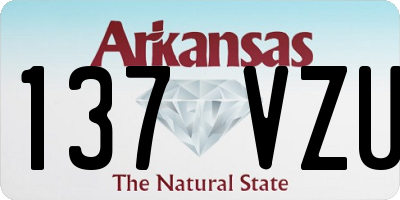 AR license plate 137VZU