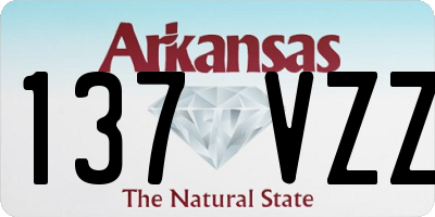 AR license plate 137VZZ