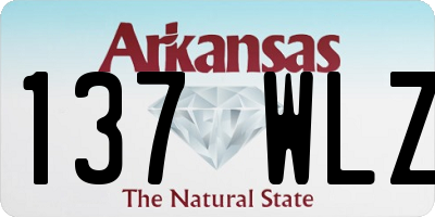 AR license plate 137WLZ