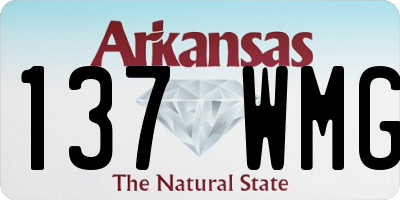 AR license plate 137WMG