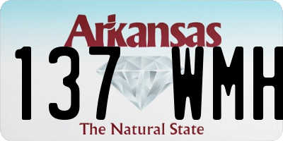 AR license plate 137WMH