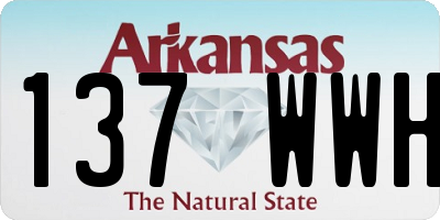 AR license plate 137WWH