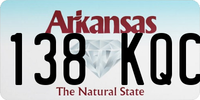 AR license plate 138KQC