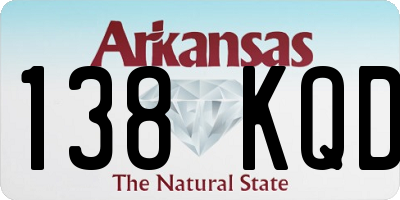 AR license plate 138KQD
