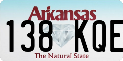 AR license plate 138KQE