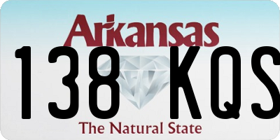 AR license plate 138KQS