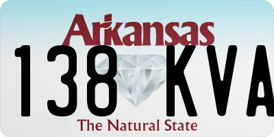 AR license plate 138KVA