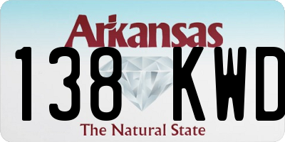 AR license plate 138KWD